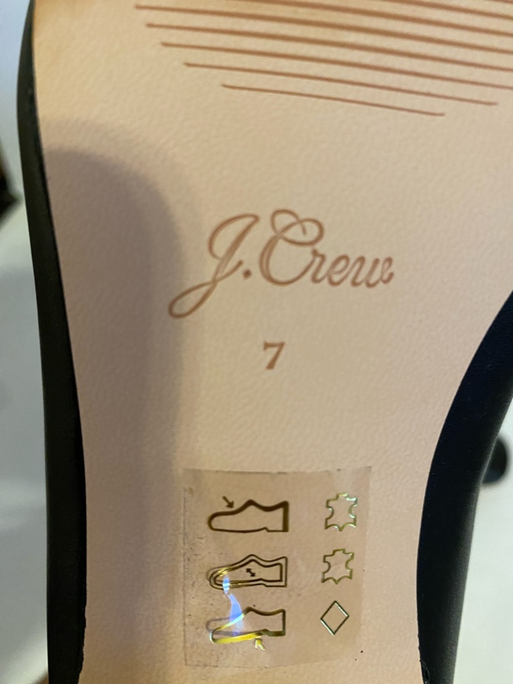 J Crew Roxie back-zip ankle boots in leather Size 7 - Picture 10 of 10